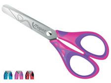 [464412-2] Maped Lot de 2 Ciseaux scolaire Essentials Soft Bout Rond 130 mm C...