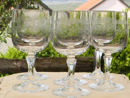 Verres eau en - à,