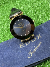 HYPER-RARE VINTAGE EDOX FASHION WATCH AMAZING UNISEX WATCH SWISS MADE MINT 80s