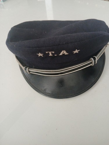 Ancienne casquette tramway - ancienne,