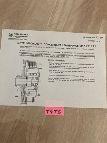 1975 note technique