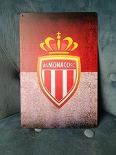 Plaque métal football ASM AS