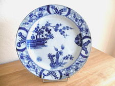 PLAT ROND FAIENCE CREIL
