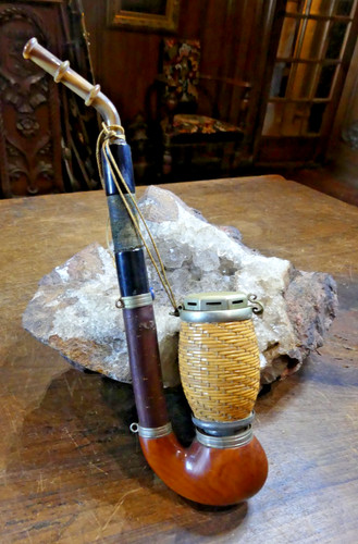 Vers 1900 pipe ecume de - 1900,