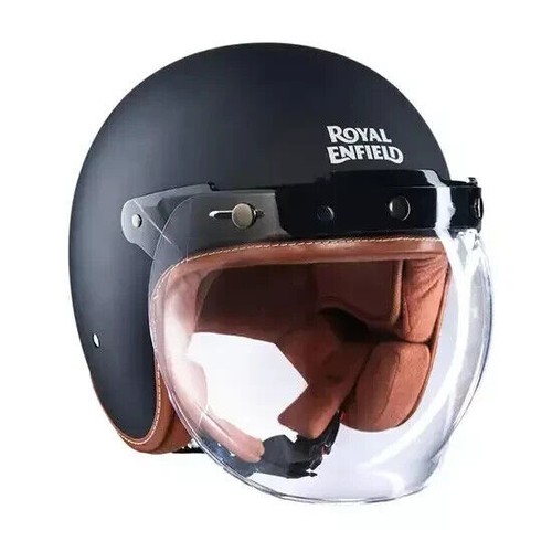 Casque bobber couleur noir - bobber, mat