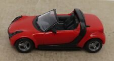 BUSCH HO 1/87 SMART ROADSTER cabriolet rouge et noir 2003/2005 #49300