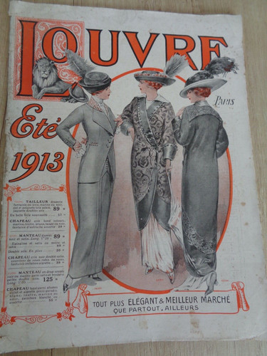 1913 catalogue au louvre - catalogue,