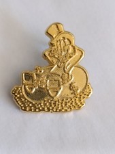 Vintage Pin Gold Picsou Disney
