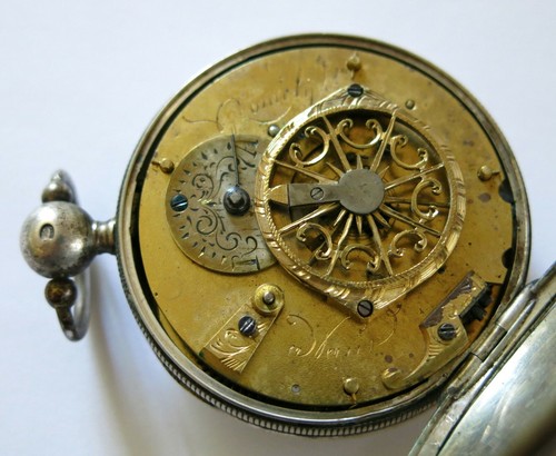Montre coq argent - à,