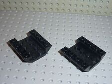 2 x LEGO Black Slope Brick ref