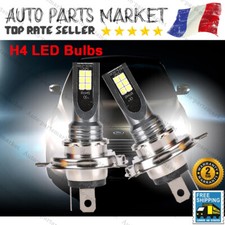 Paire H4 LED 110W 6500K Blanc