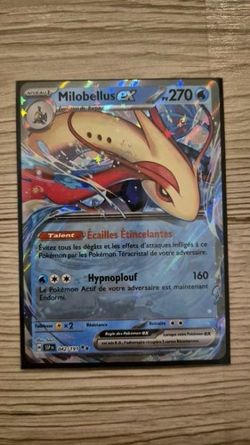 Carte pokémon milobellus - carte, ex