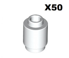 Lego ® Lot 50 Brique Rondes
