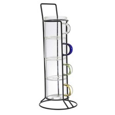 Lot de 4 Tasses à Café Avec