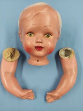 tête et bras poupée ancienne composite peint gégé stainer sfbj raynal allemande