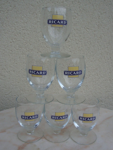 Lot verres ricard - , 11