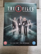 coffret dvd the xfiles saisons 1 à 11 EN ANGLAIS ,très bon état