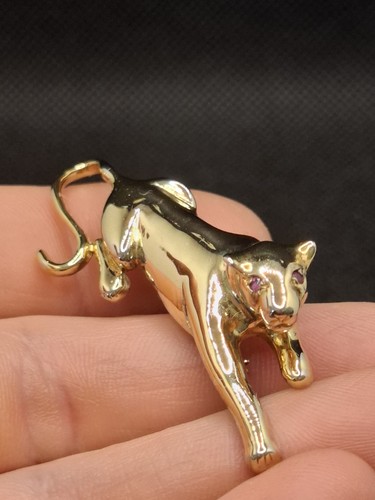 Ancienne broche panthère - broche,