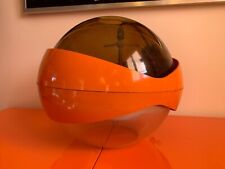LUSTRE COLLECTOR UFO SPACE AGE STYLE COLANI DESIGN ITALY VINTAGE ORANGE PLEXI