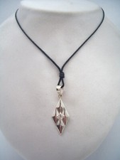 Pendentif en Argent 925 et Zircon Taille Brillant - Imitation Diamant