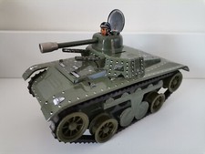 Tank Joustra no 10 Tchad jouet vintage en tôle sans moteur