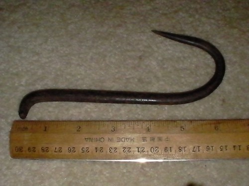 Antique fish fishing gaff - antique, hook
