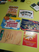 Lot de notices Flyers FDJ jeux
