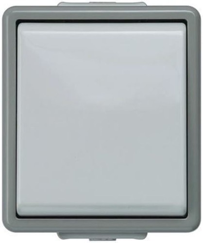 Interrupteur bascule gris - interrupteur,
