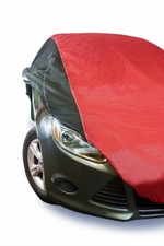 Housse de voiture rouge/noir fabriquée aux États-Unis pour Chrysler Crossfire 2004 2005 2006 2007 2008