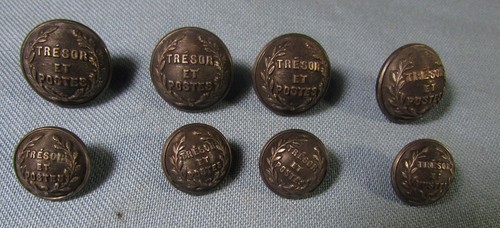 Boutons argentés trésor - argentés,