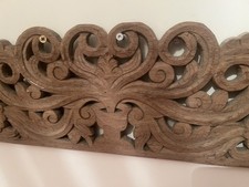 Tête De Lit Sculpture Bois