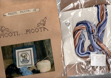 point de croix kit chien