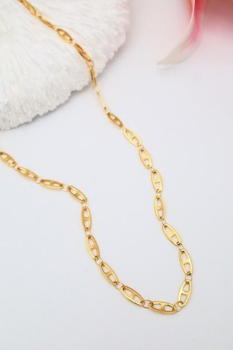 Collier maille marine - , 40