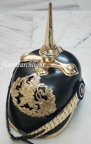 Casque allemand cuir - allemand, en