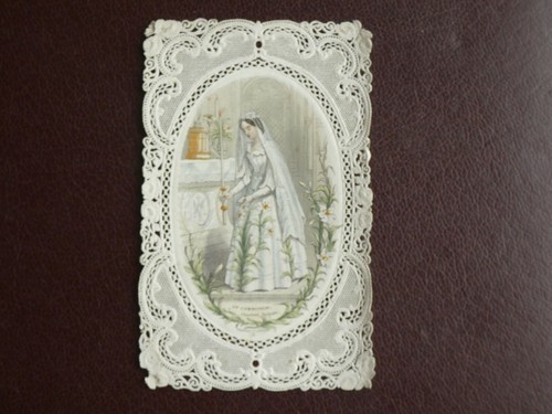 Image pieuse canivet - , dentelle