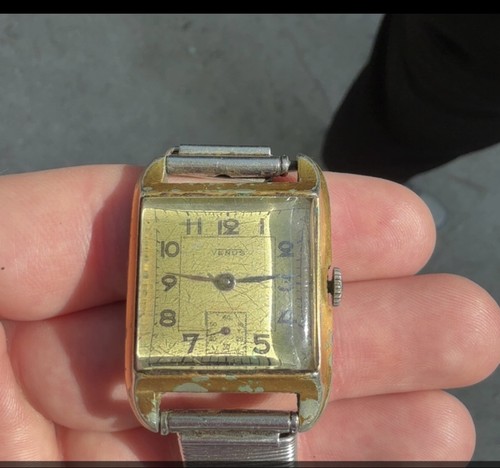 Montre vintage style tank - vintage,