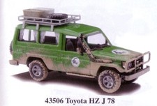 Véhicule TOYOTA LAND CRUISER  " HZJ 78 Crocodile Farm " - BUSH 43506 - HO - Neuf
