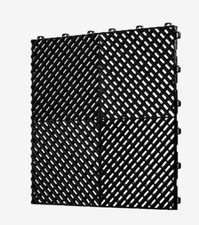 Paquet de 6 Dalles PVC Noir