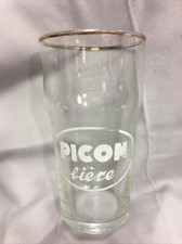 ancien verre à picon bière année 50