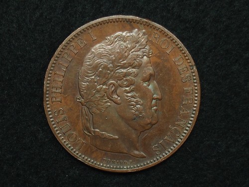 Medaille module francs louis - 5,