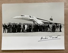 RARE - COLLECTION - PHOTO - CONCORDE - ANDRÉ TURCAT - 1973