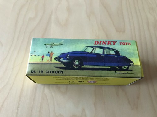 Citroen ds19 black - black, dinky