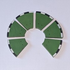 Scalextric T44B 6x Bordures intérieures rayon 1, rares, TBE