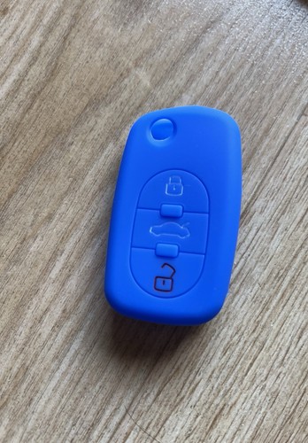 Housse silicone bleu - ,
