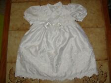 Robe de Baptême Cérémonie bébé Vintage 6/12 mois