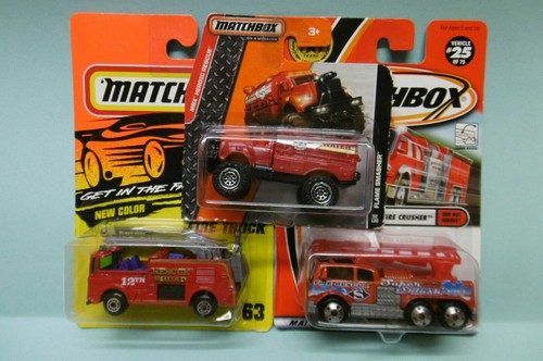 Matchbox lot 3 camions de - matchbox,