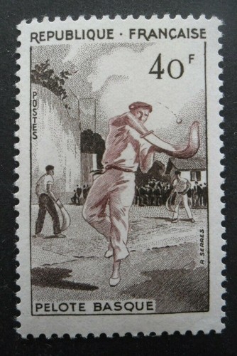 France 1956 pelote - france-1956-pelote, basque
