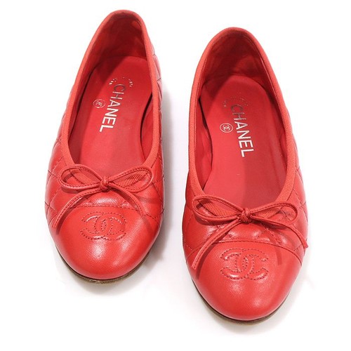 Chanel ballerines cuir - ballerines, en