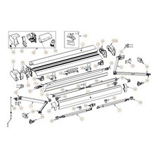 Supports de rouleau Droite et