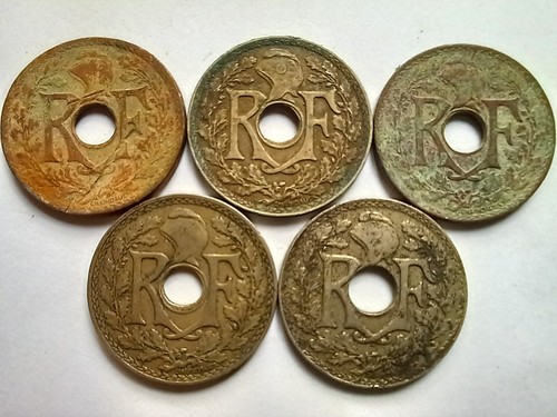 Lot pièces de 25 - de,